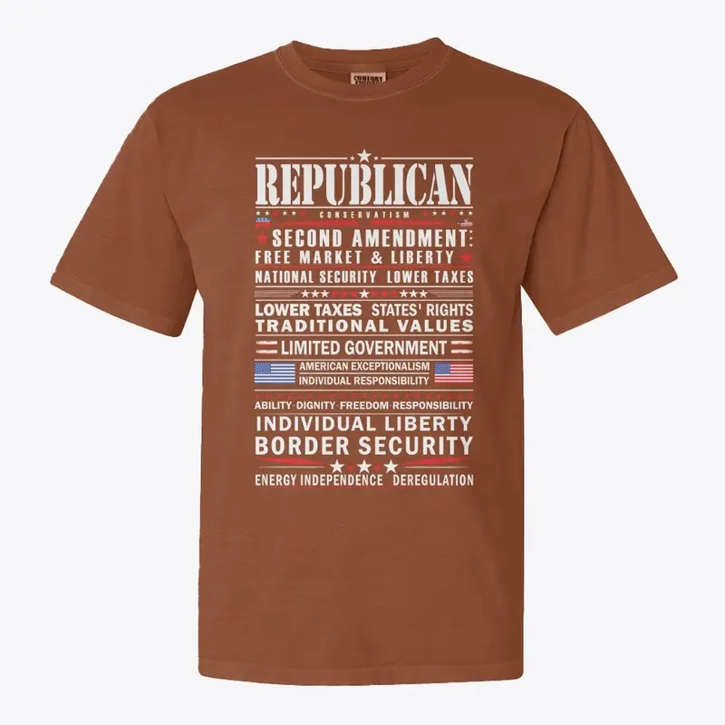 Proud Republican Apparel - Front