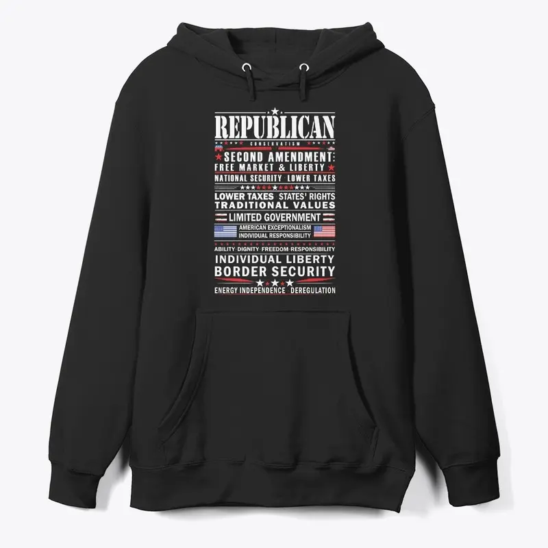 Proud Republican Apparel - Front