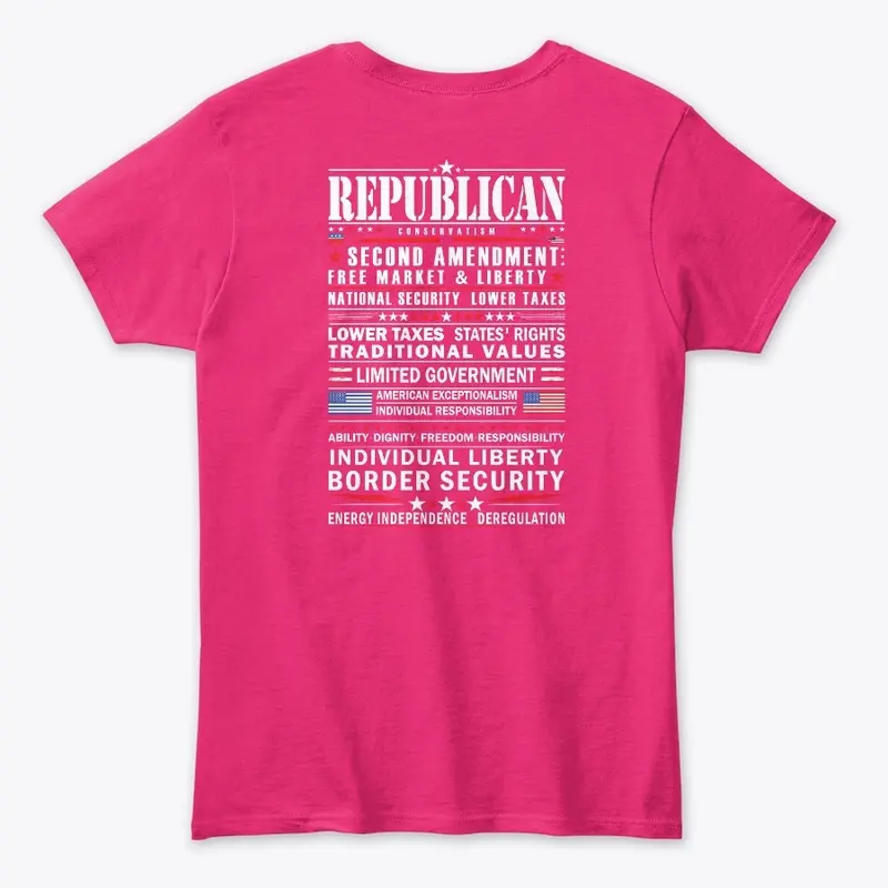 Republican Pride - Back