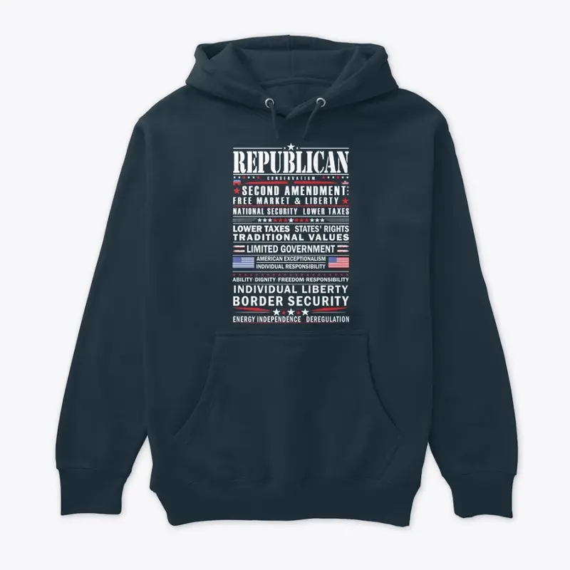 Proud Republican Apparel - Front