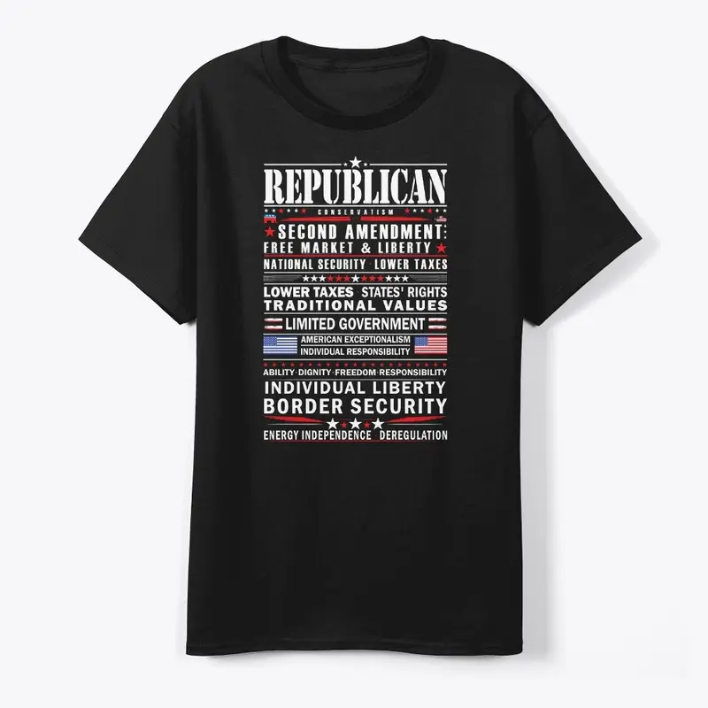 Proud Republican Apparel - Front