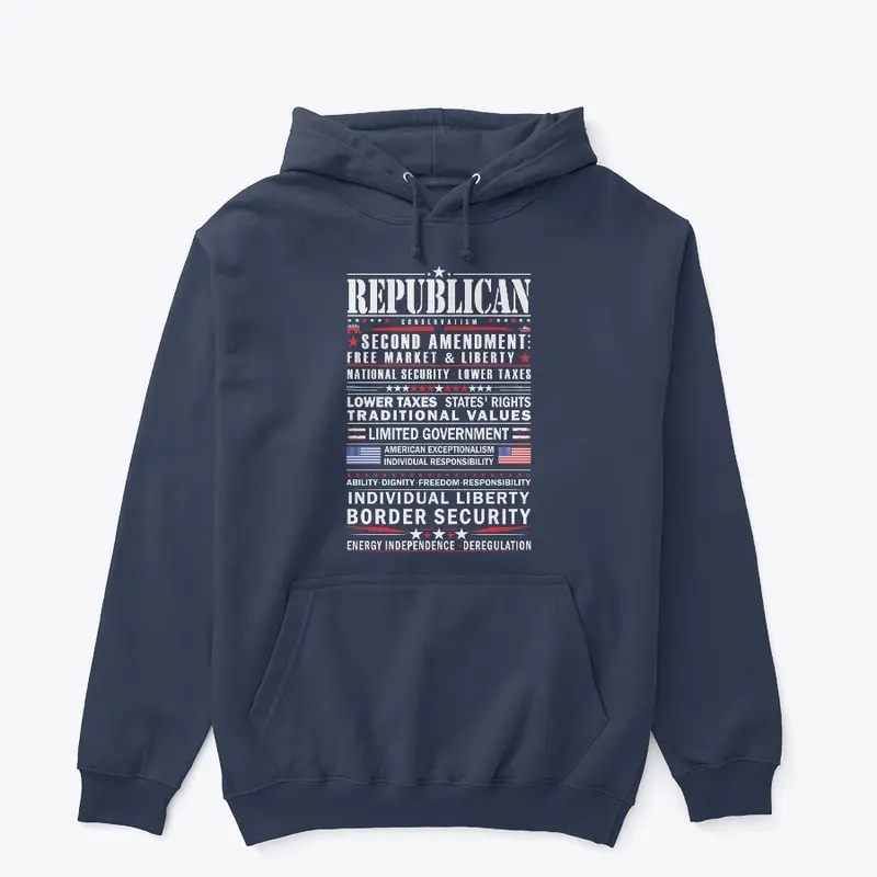 Proud Republican Apparel - Front