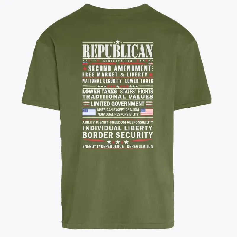 Republican Pride - Back