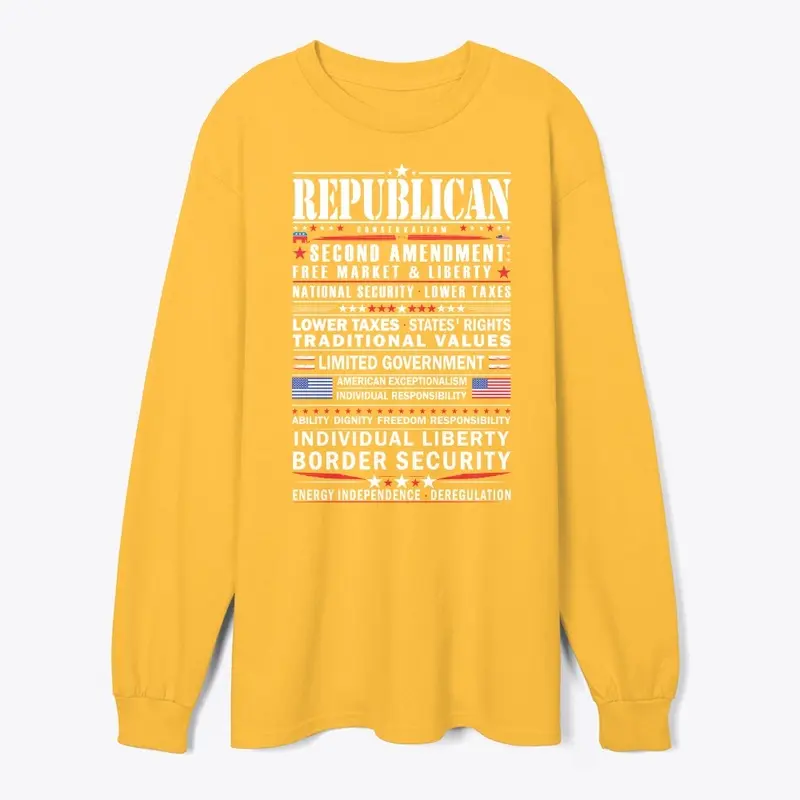 Proud Republican Apparel - Front