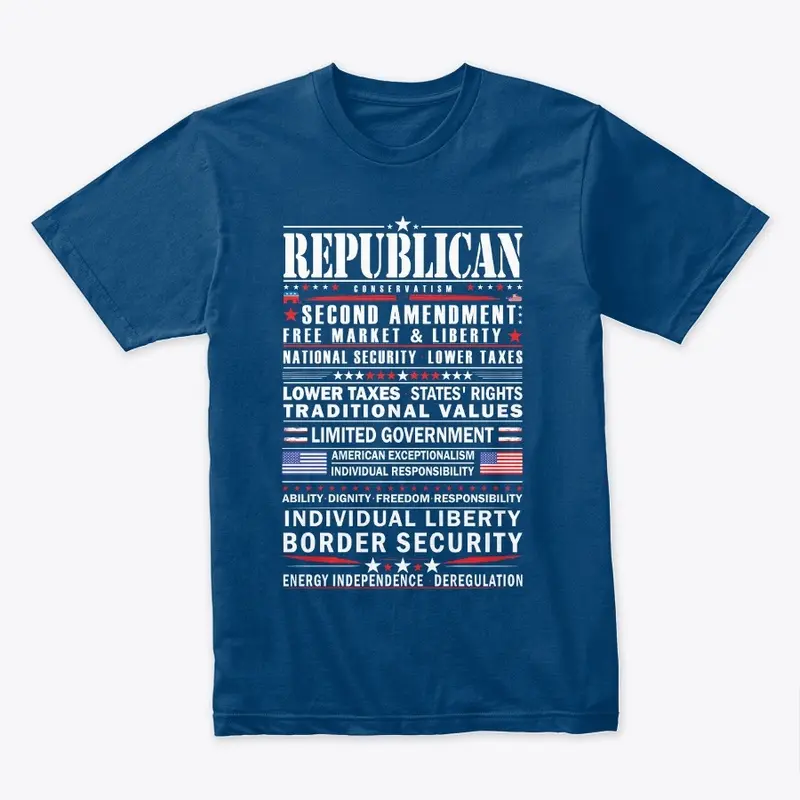 Proud Republican Apparel - Front